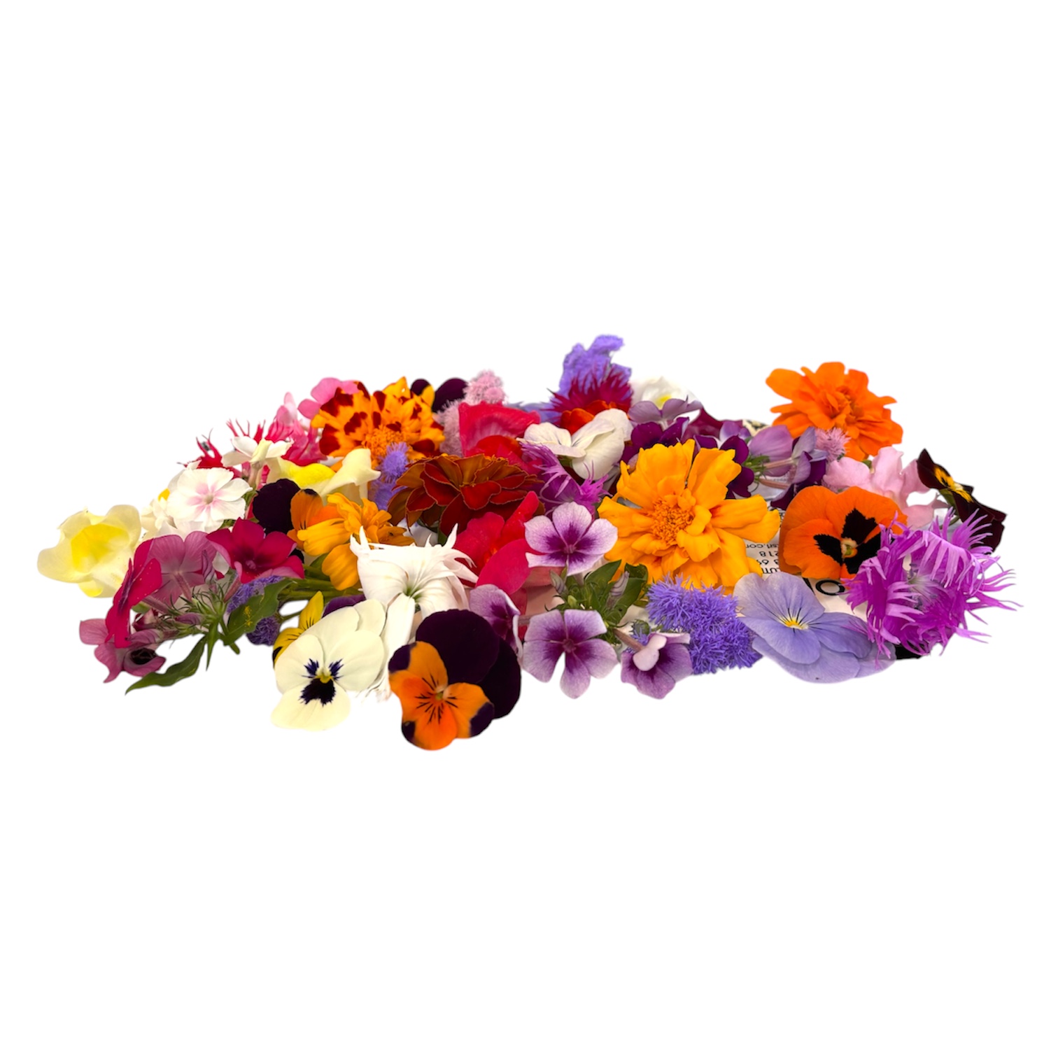 Fiori eduli mix - 100 pz - immagine 1